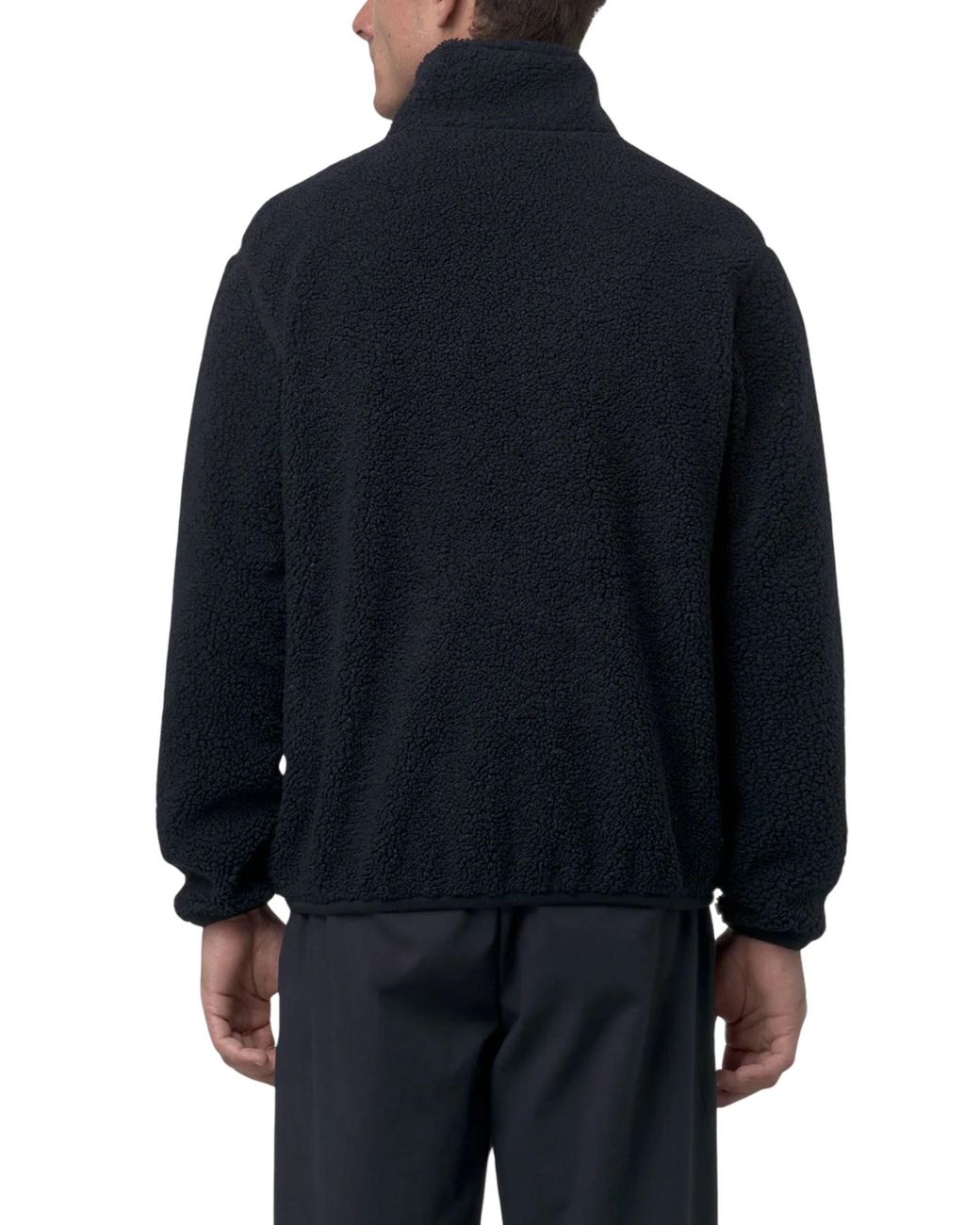K-Way Blue Pascal Sherpa Polar Double Fleece for men
