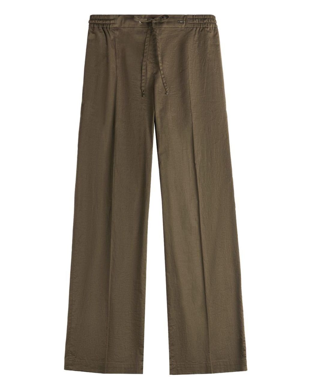 Fay Green Cotton Trousers