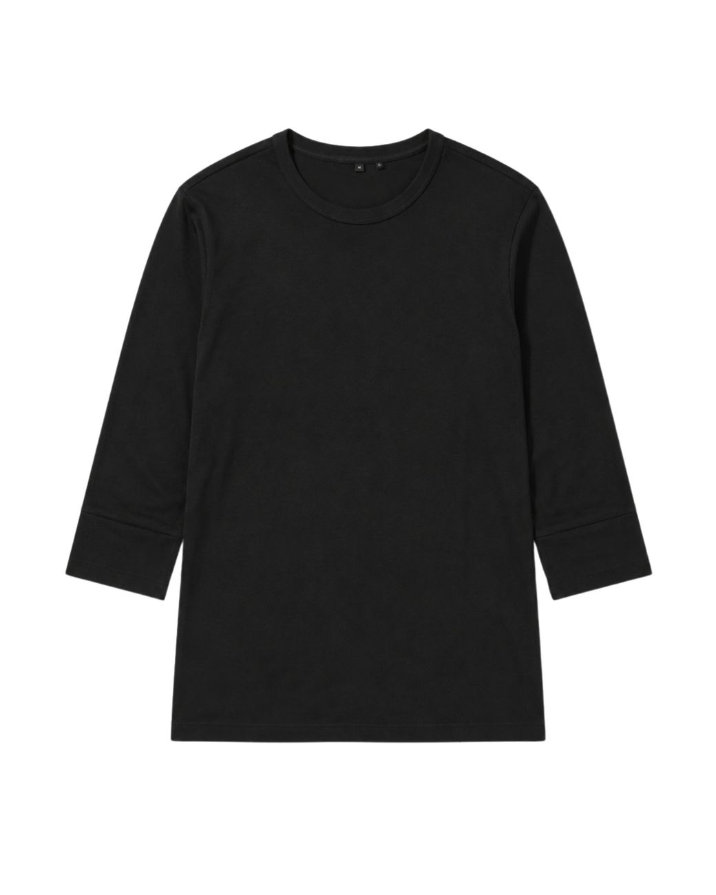 Thom Krom Black Cotton T-Shirt for men