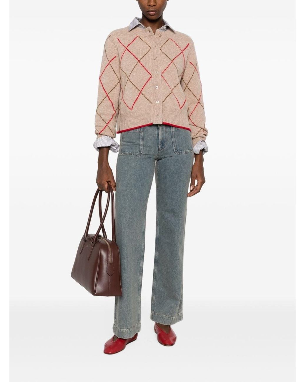 Moismont Pink Auguste Wool Cardigan