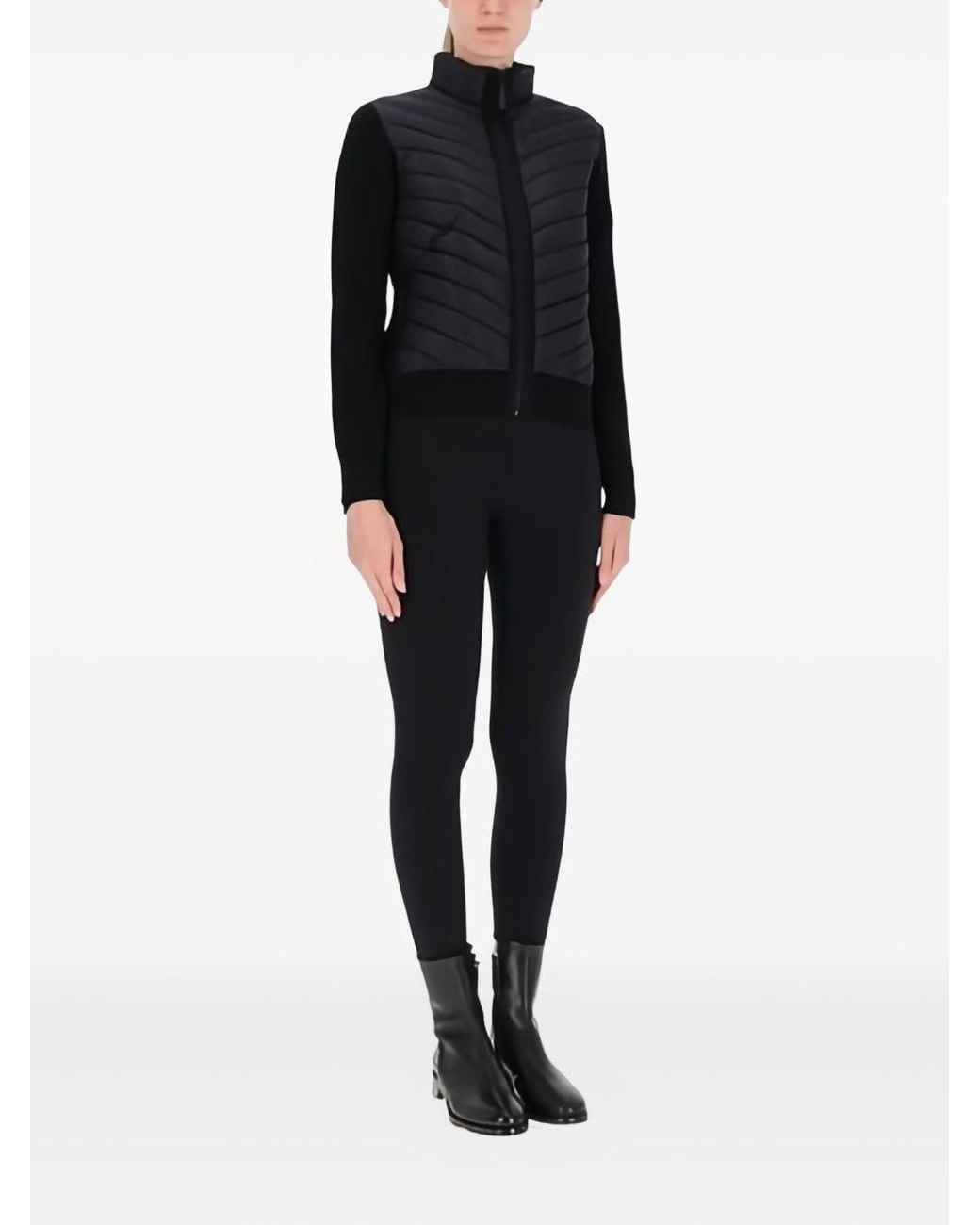 Canada Goose Black Hybridge Wool Jacket