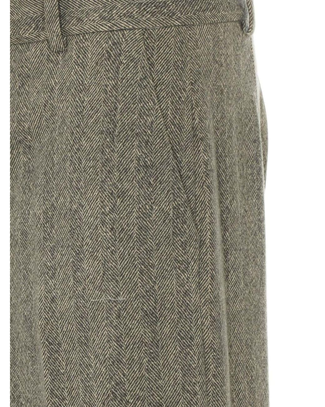 Circolo 1901 Gray Cotton Trousers