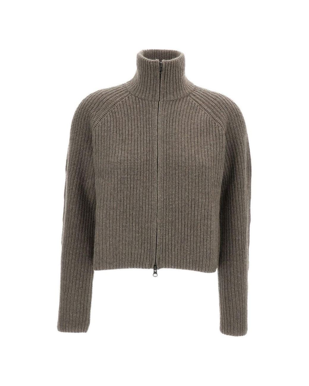 Lisa Yang Gray Sadie Cashmere Cardigan