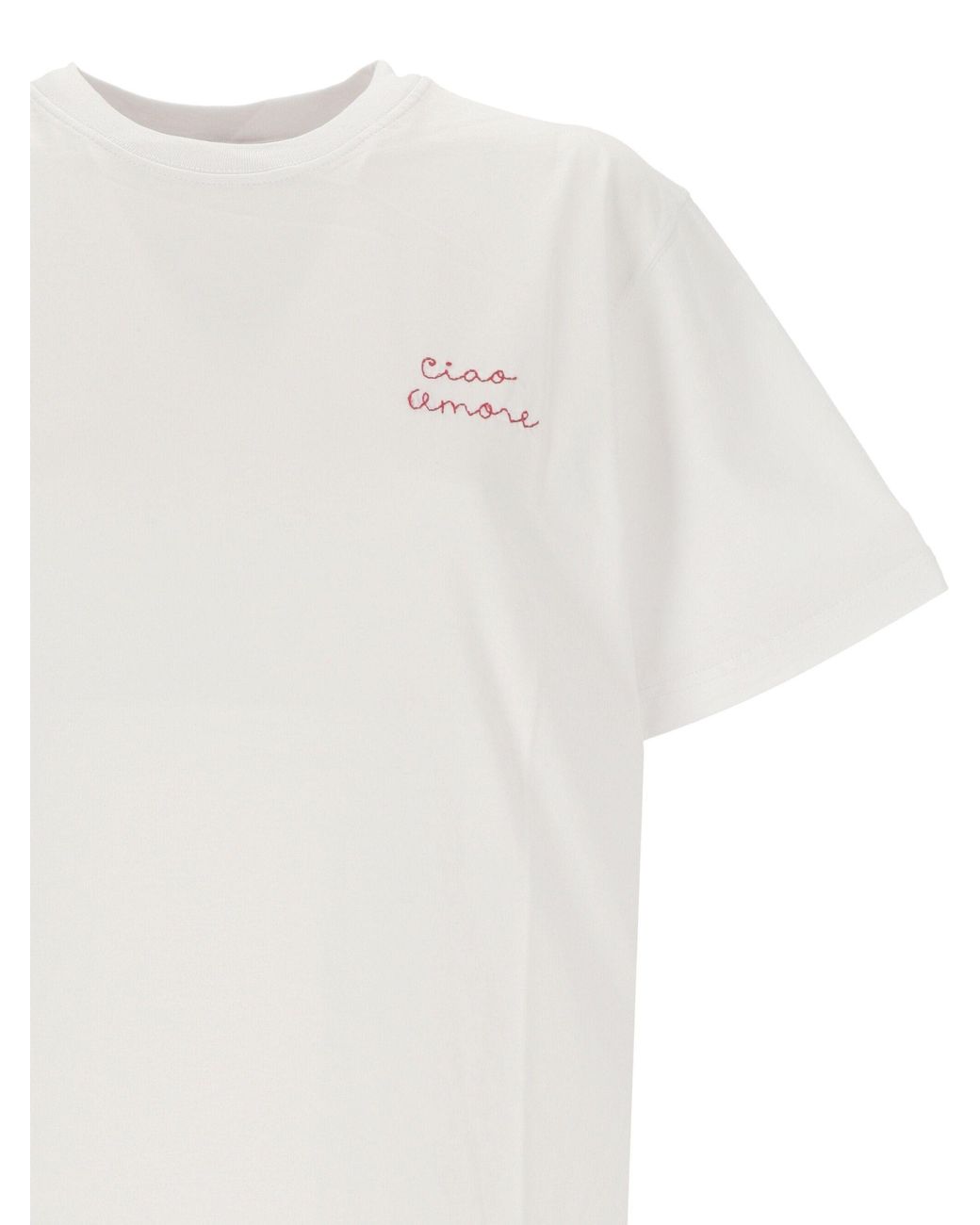 Giada Benincasa White Hello Love T-Shirt