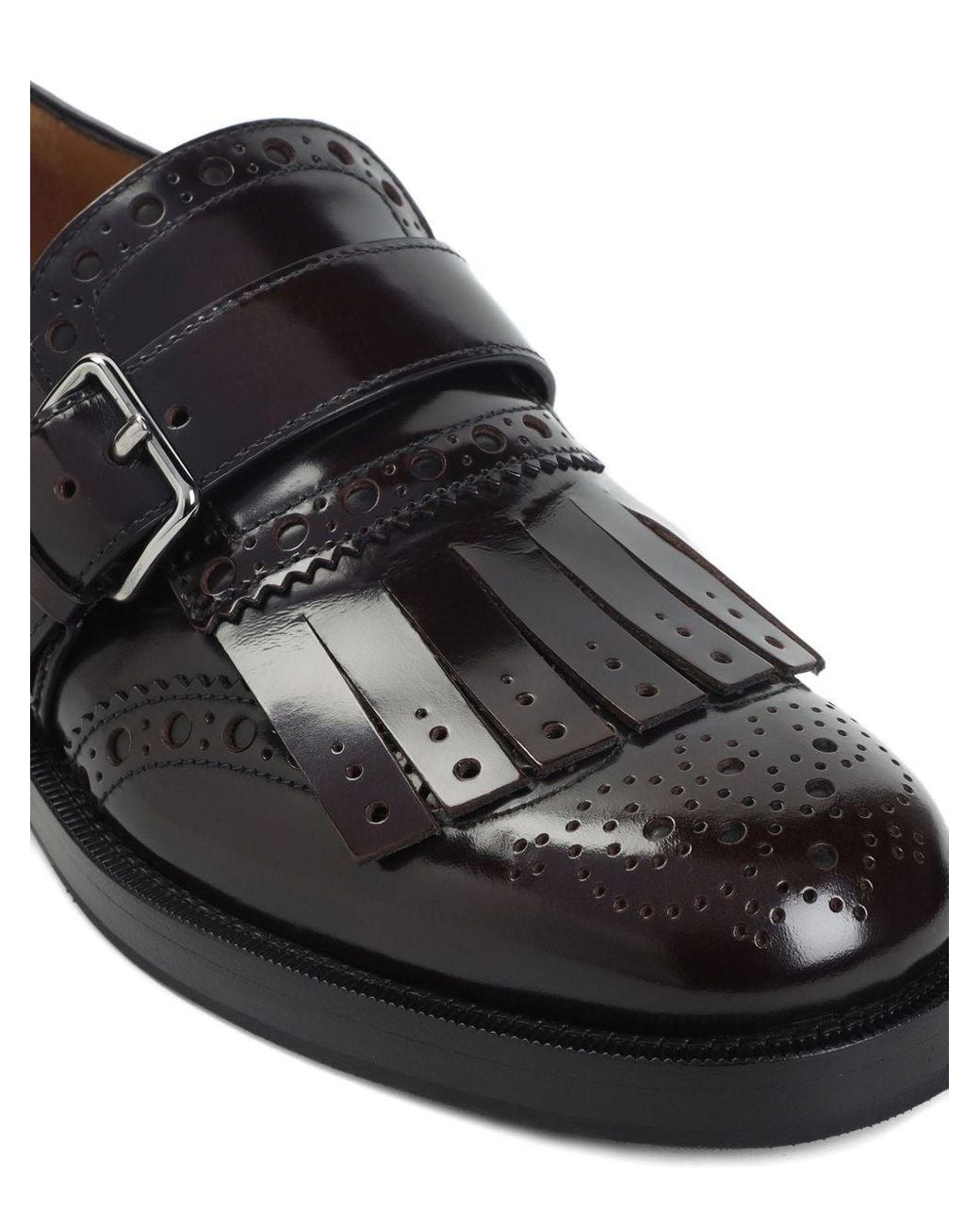 Church's Black Phillis Leather Brogues