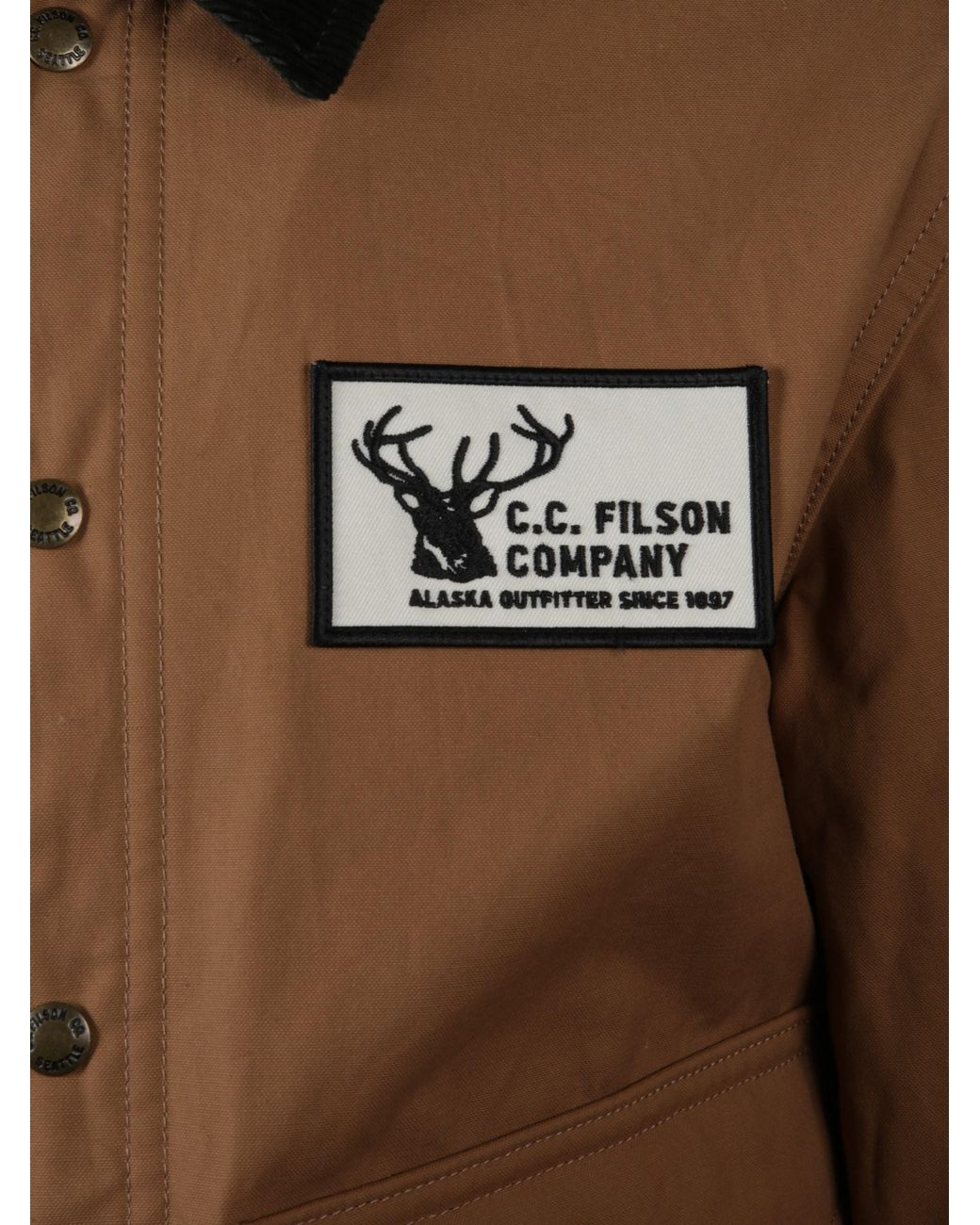 Junya Watanabe Brown Oxford Cotton And Wool Work Jacket for men