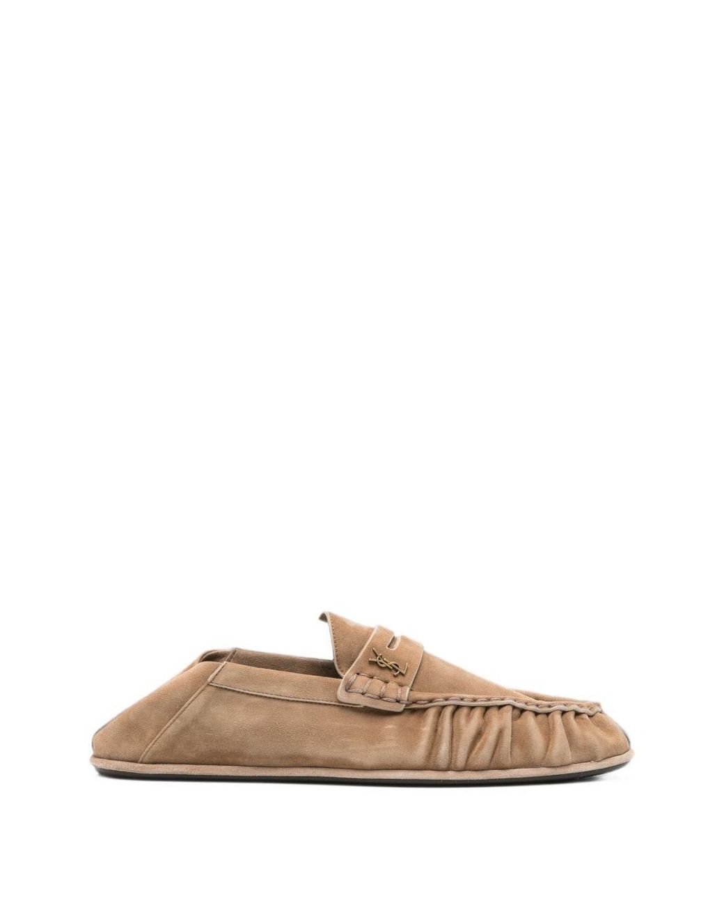 Saint Laurent White Le Loafer Leather Loafers for men