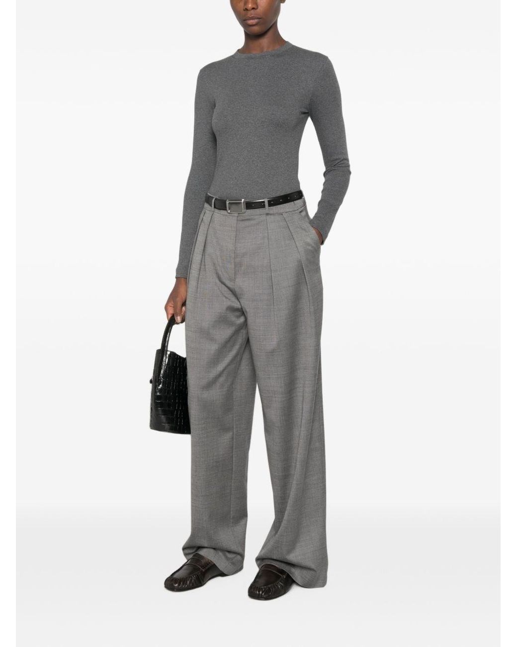 Brunello Cucinelli Gray Cotton T-Shirt
