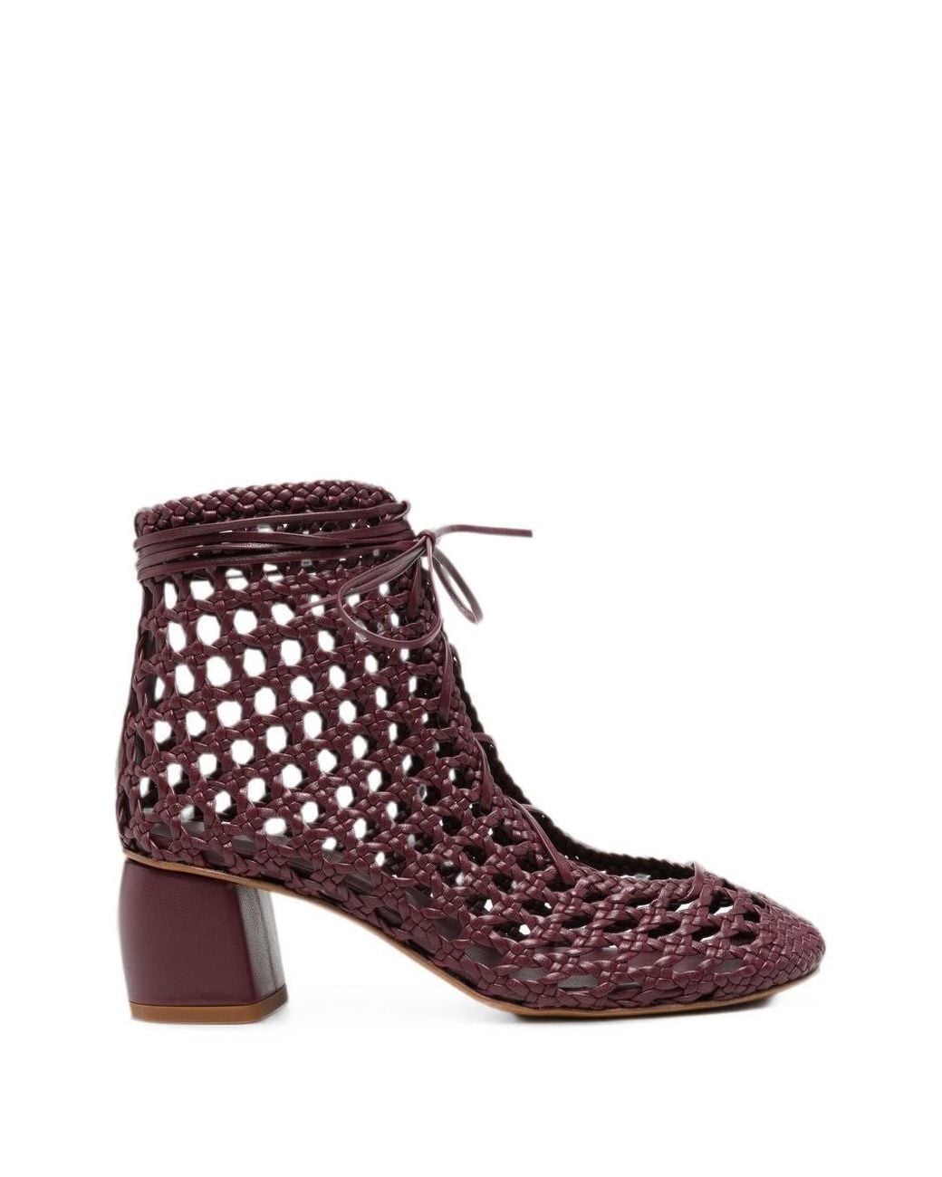Forte_forte Purple Ankle Boots