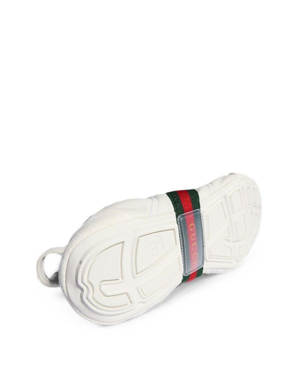 Gucci White Flex Sneakers