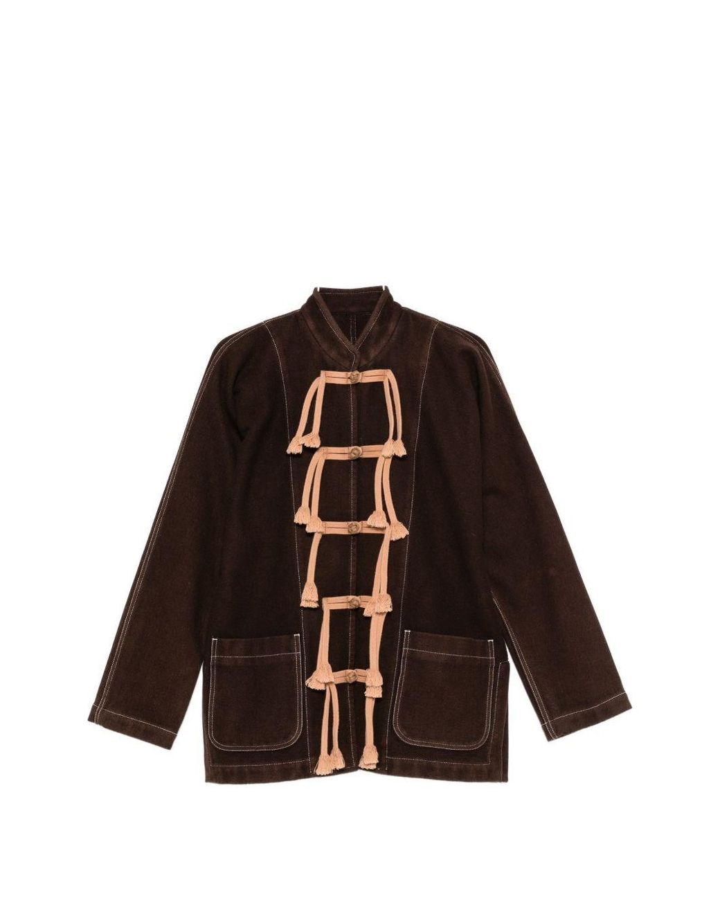 Uma Wang Brown Wool Jacket
