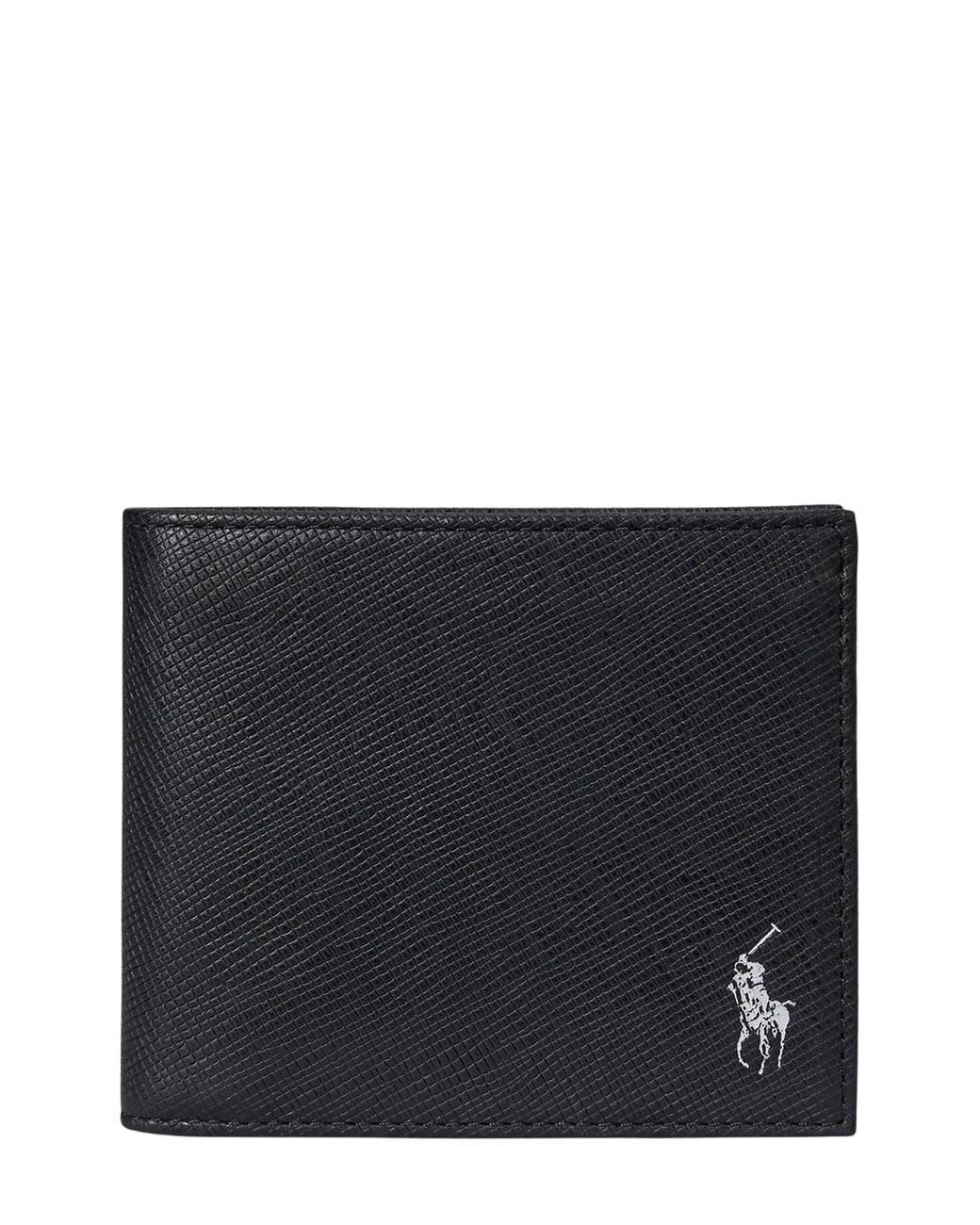 Polo Ralph Lauren Black Bi-Fold Wallet for men