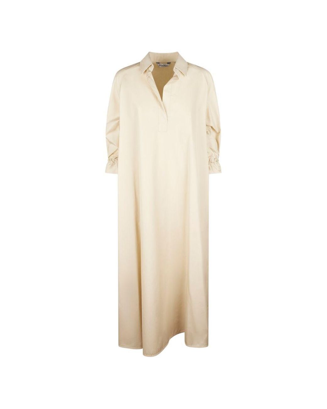 Max Mara Natural Cotton Chemisier Dress