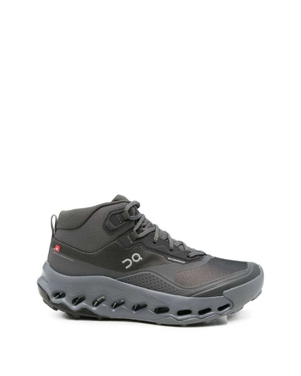 On Shoes Gray Cloudhoriz 2 Mid Wp Sneakers