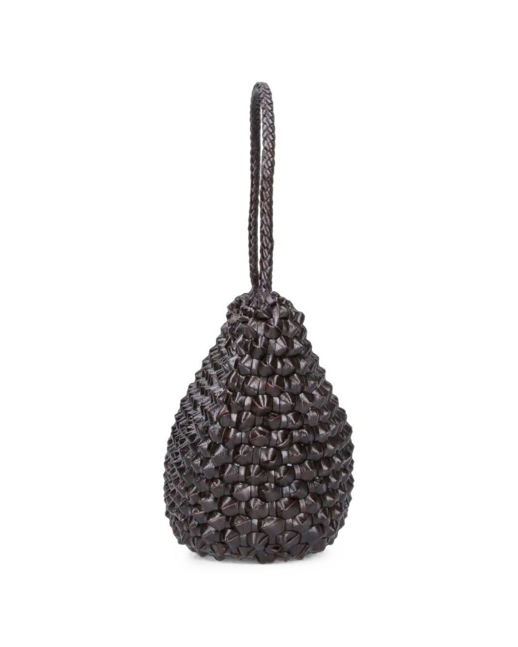 Borsa A Spalla Basil Cactus di Dragon Diffusion in Black