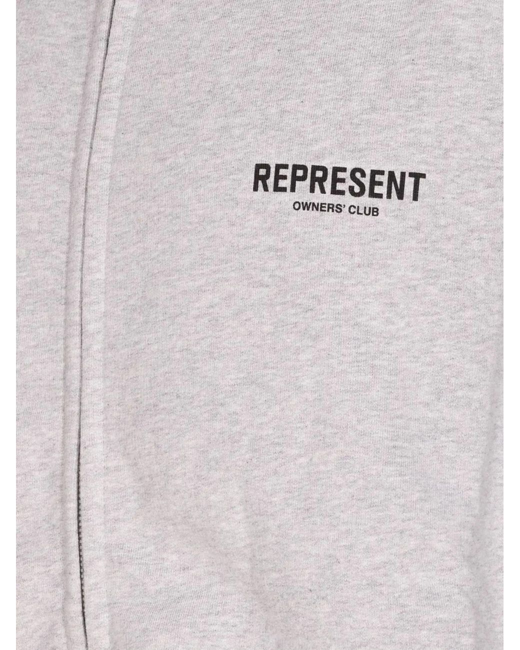 Represent Gray Owners Club T-Shirt for men