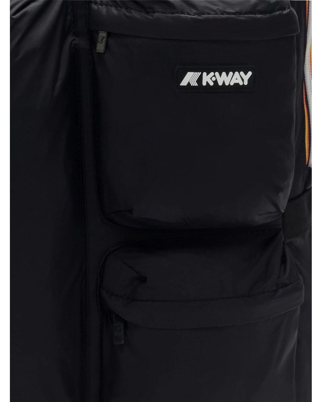 K-Way Black Ambert Bag for men