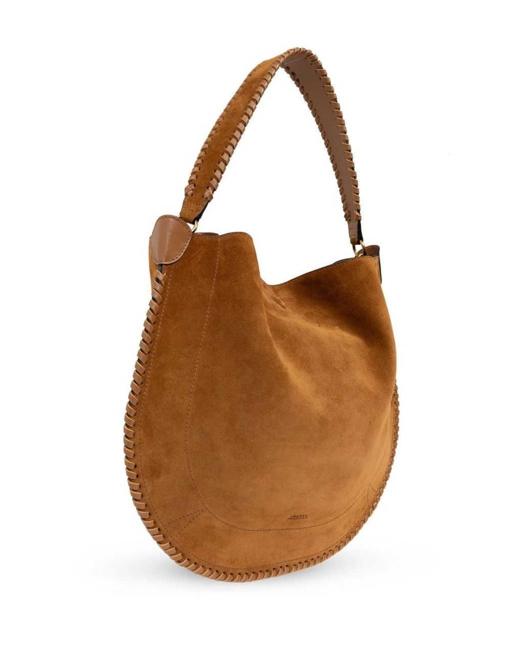 Isabel Marant Brown Oskan Soft Leather Hobo Bag