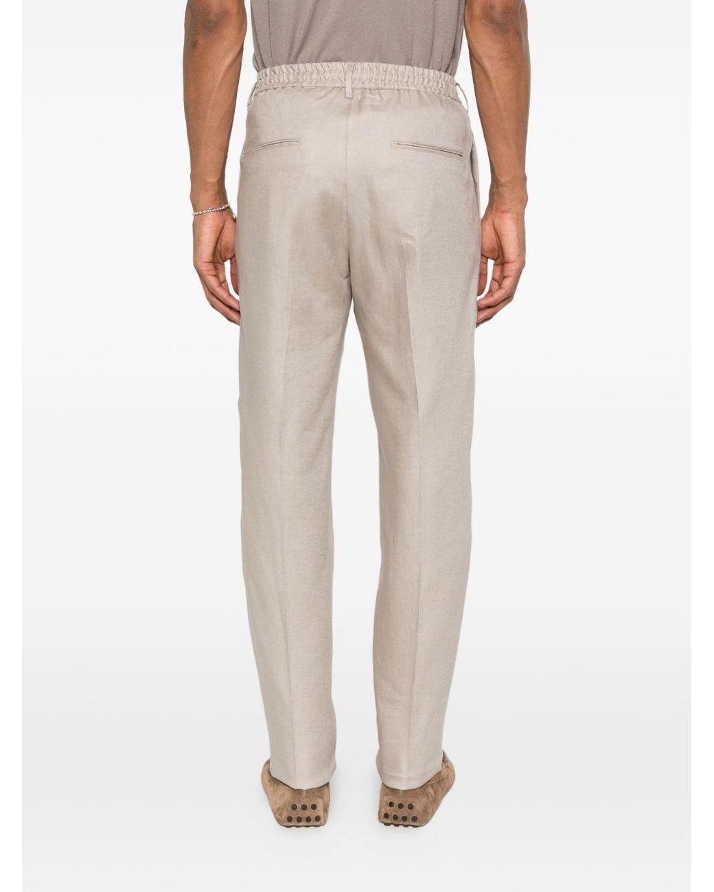 Tagliatore Gray Icoman Trousers for men