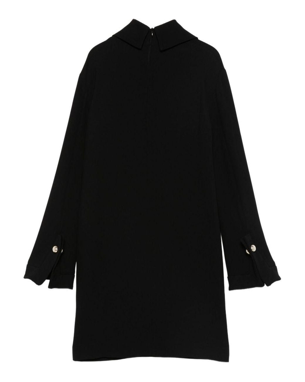 Semicouture Black Midi Dress