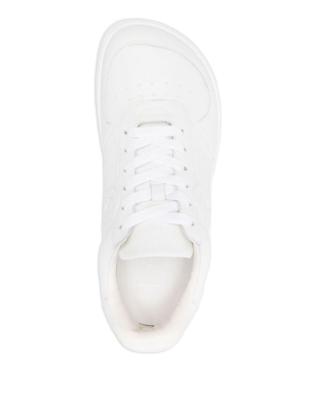 Loewe White Jambo Leather Sneakers for men