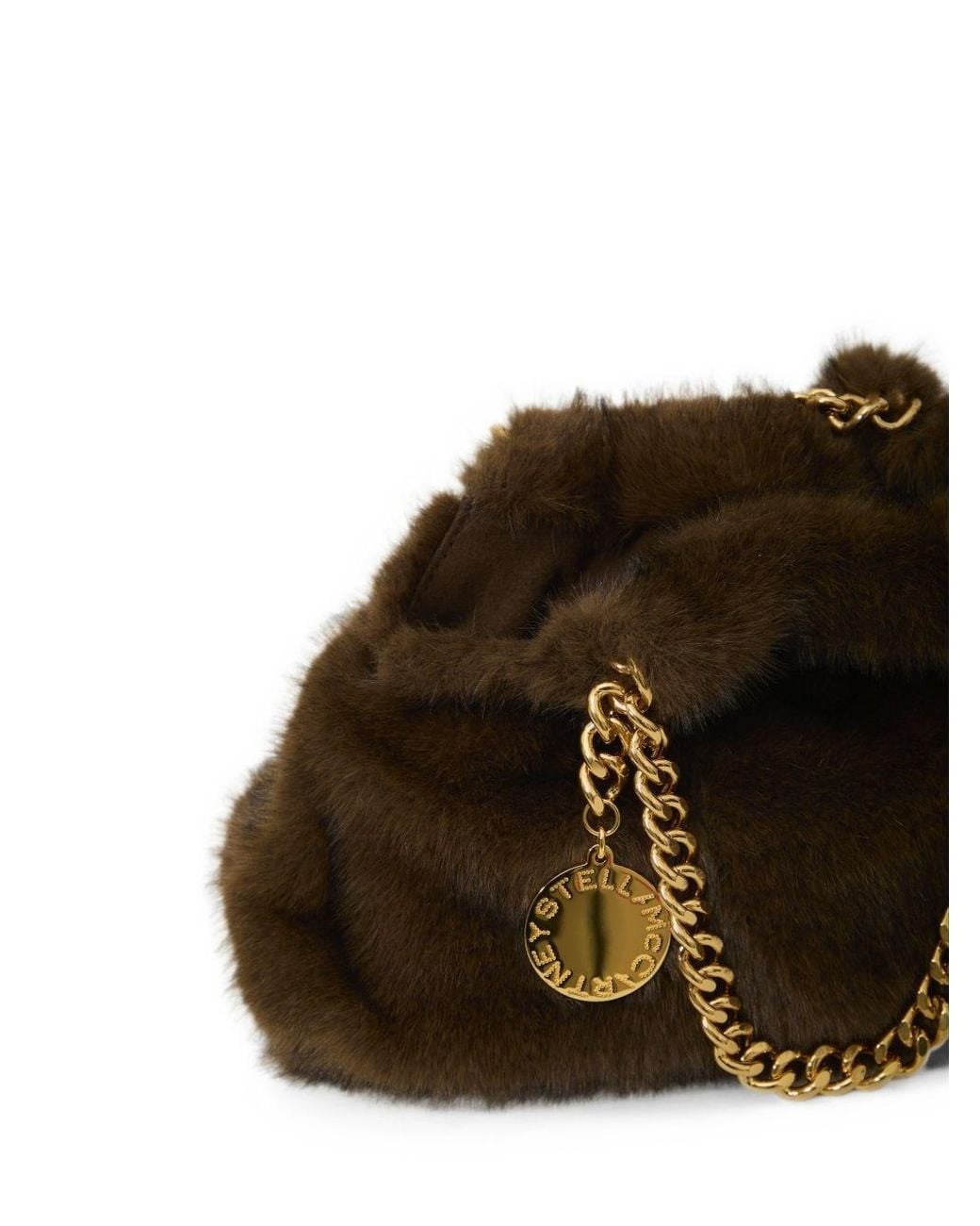 Stella McCartney Black Falabella Drawstring Mini Handbag