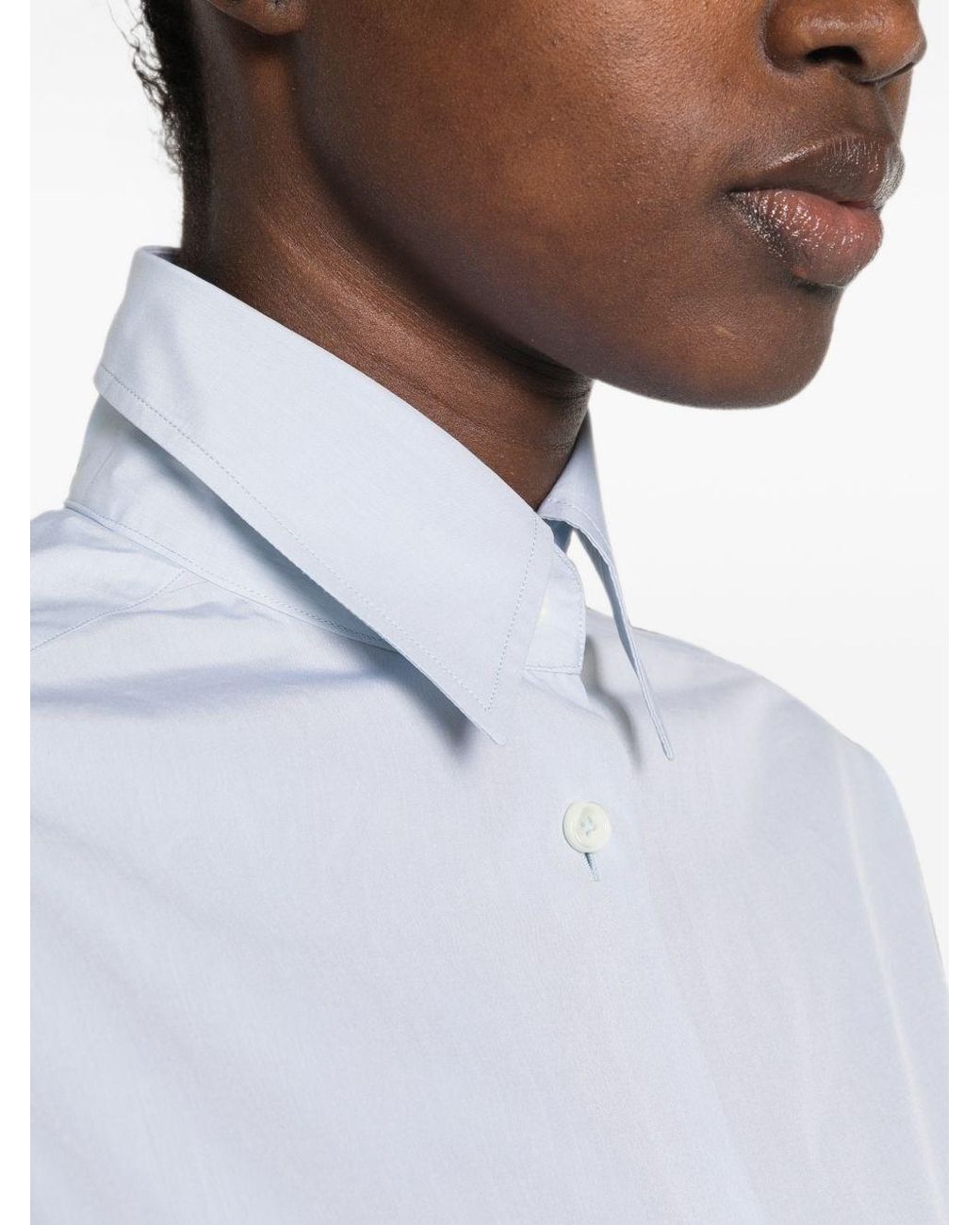 Jil Sander White Cotton Shirt