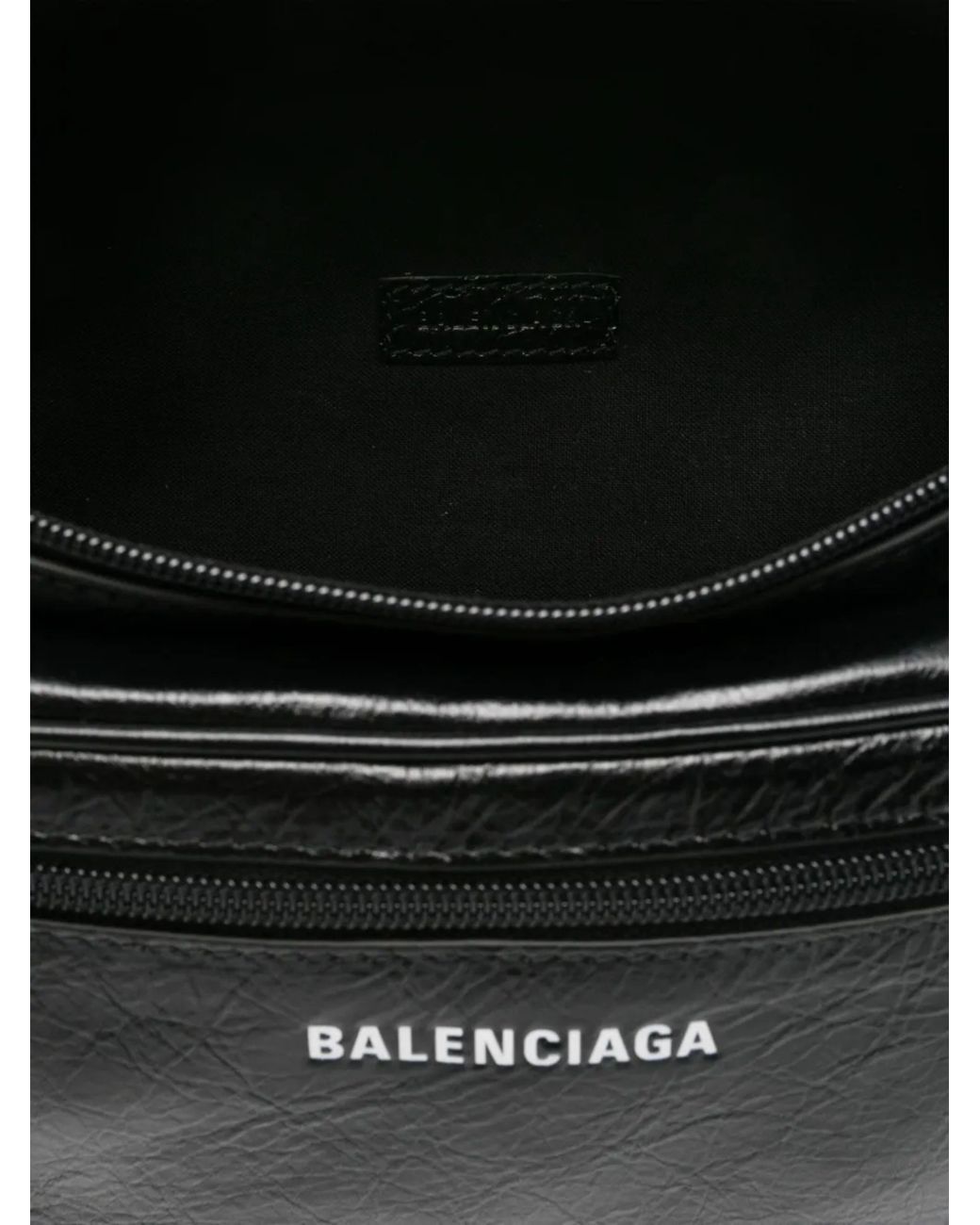 Balenciaga Black Explorer Beltpack for men