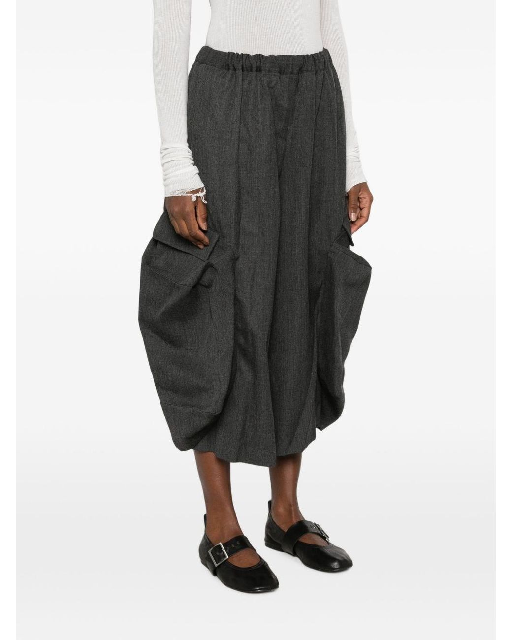 Comme des Garçons Gray Wool Trousers By Comme Des Garçons