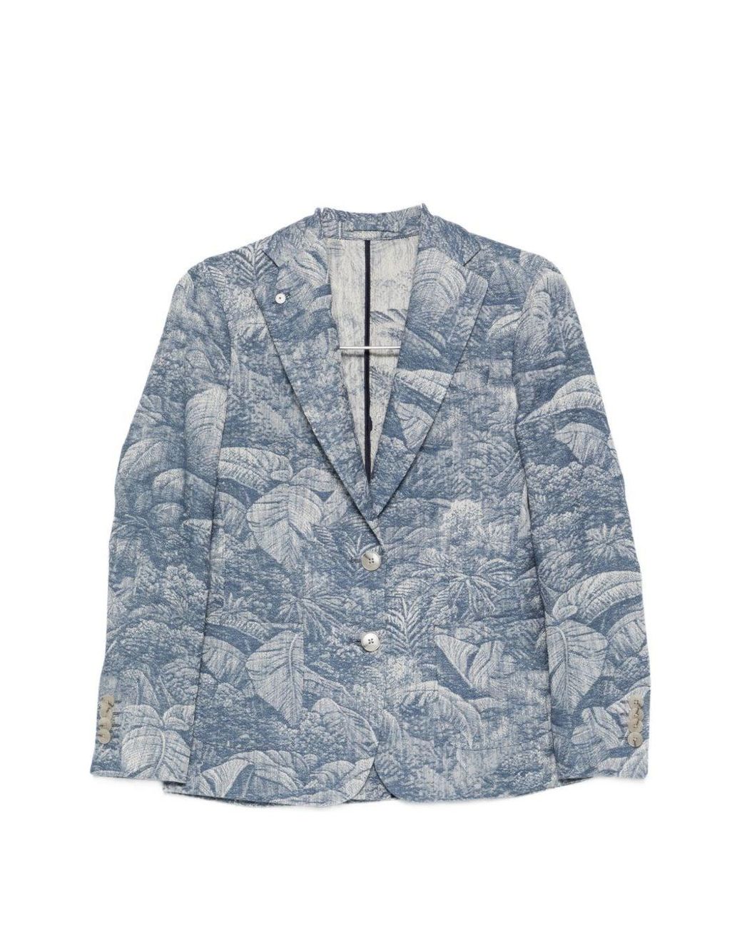 L.b.m. 1911 Blue Single-Breasted Jacket