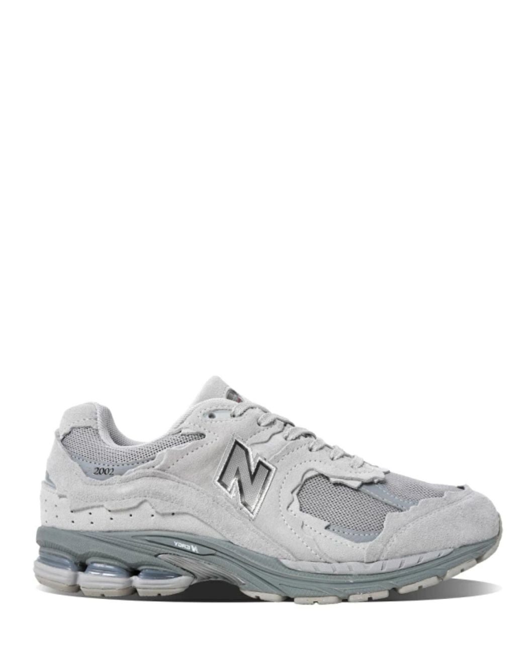 New Balance White Suede Sneakers for men