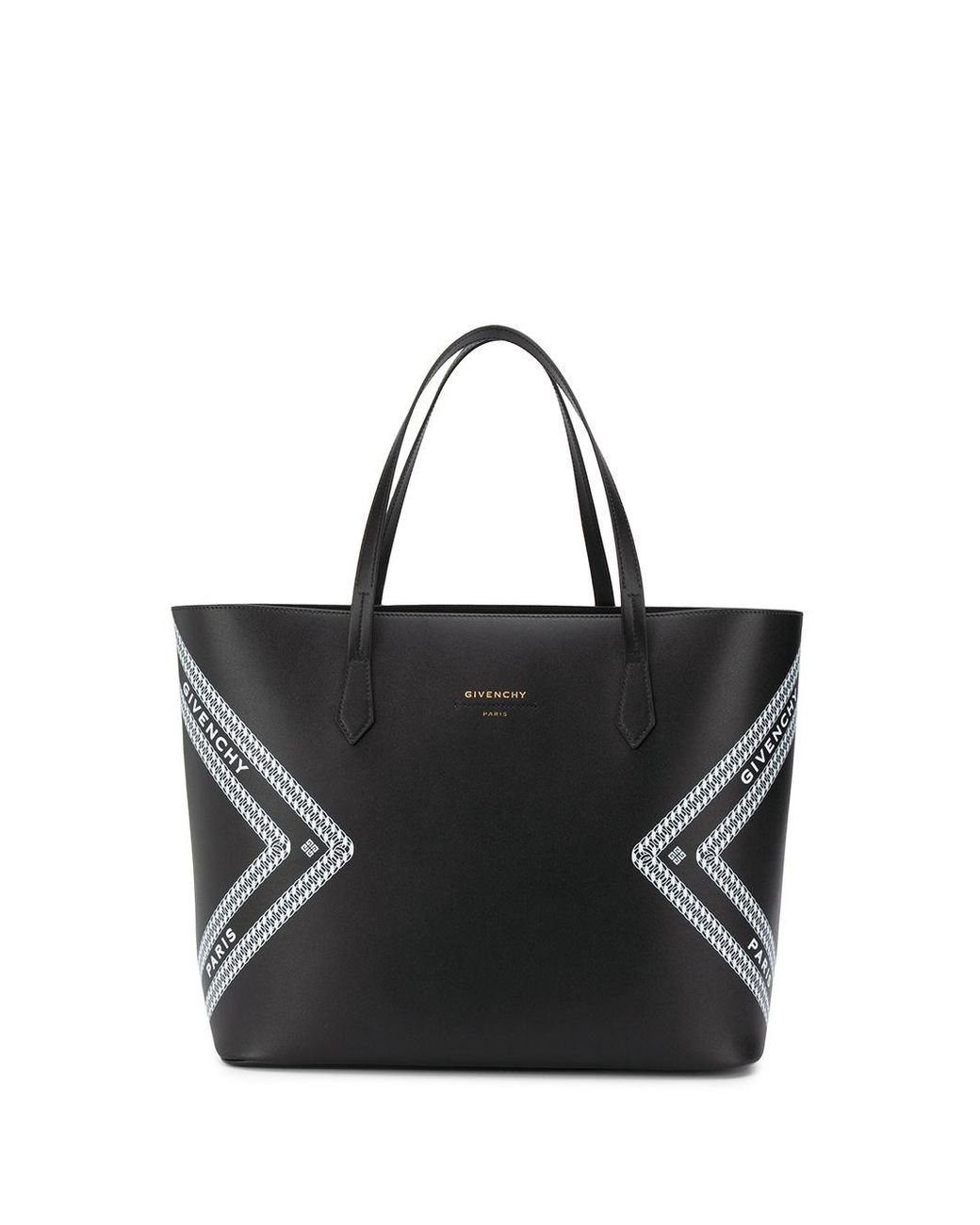 Givenchy Leather Wing Shopping Bag in White/Black (Black) | Lyst