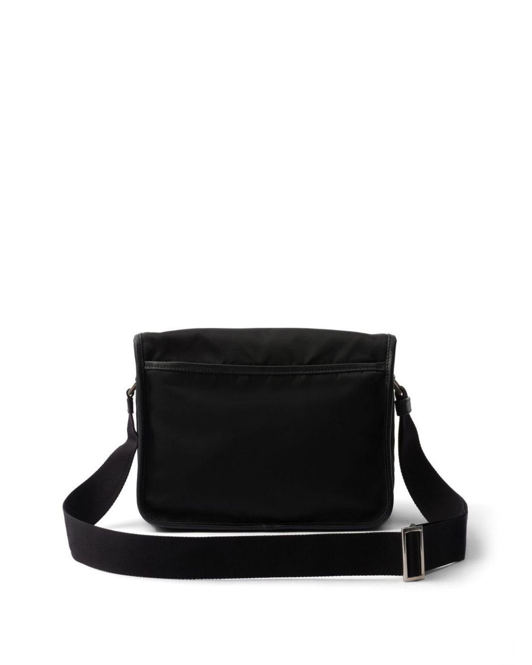 Prada Black Re-Nylon And Saffiano Shoulder Bag for men