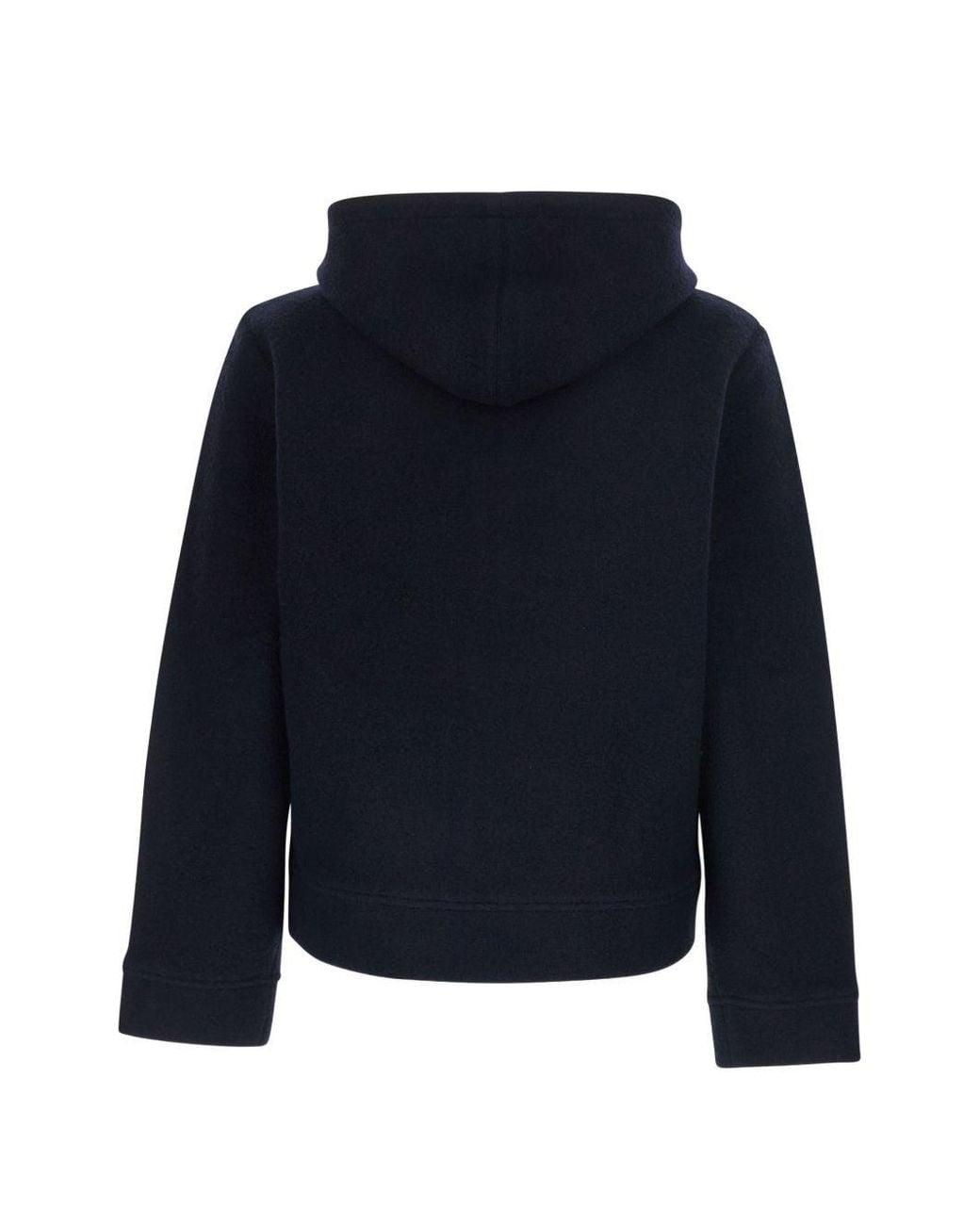 Emporio Armani Blue Wool Blend Blouson Jacket for men