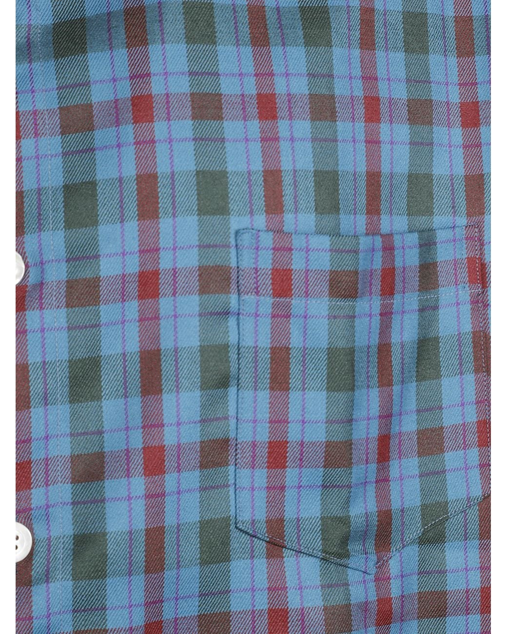 NAMACHEKO Blue Colt Shirt for men