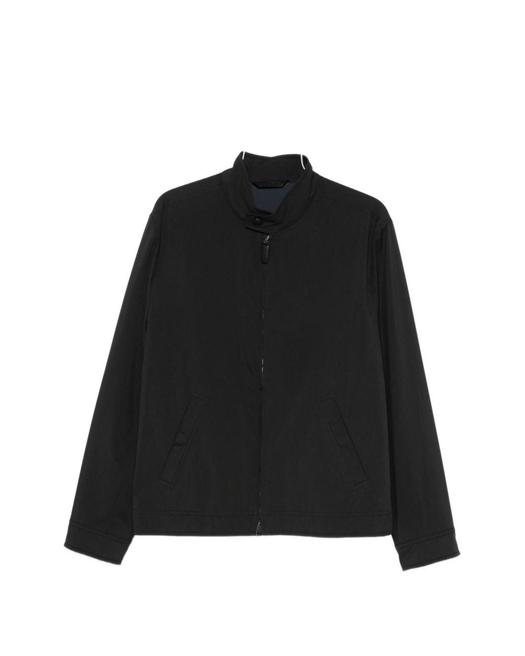 Brioni Black Nylon Blouson Jacket for men