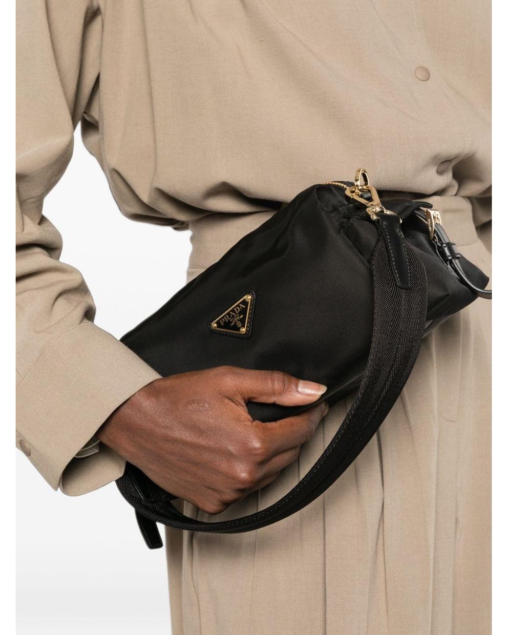 Prada Black Explore Small Shoulder Bag
