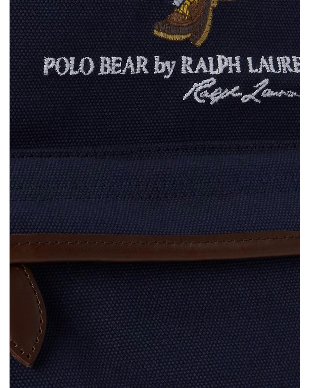 Polo Ralph Lauren Blue Polo Bear Backpack By for men