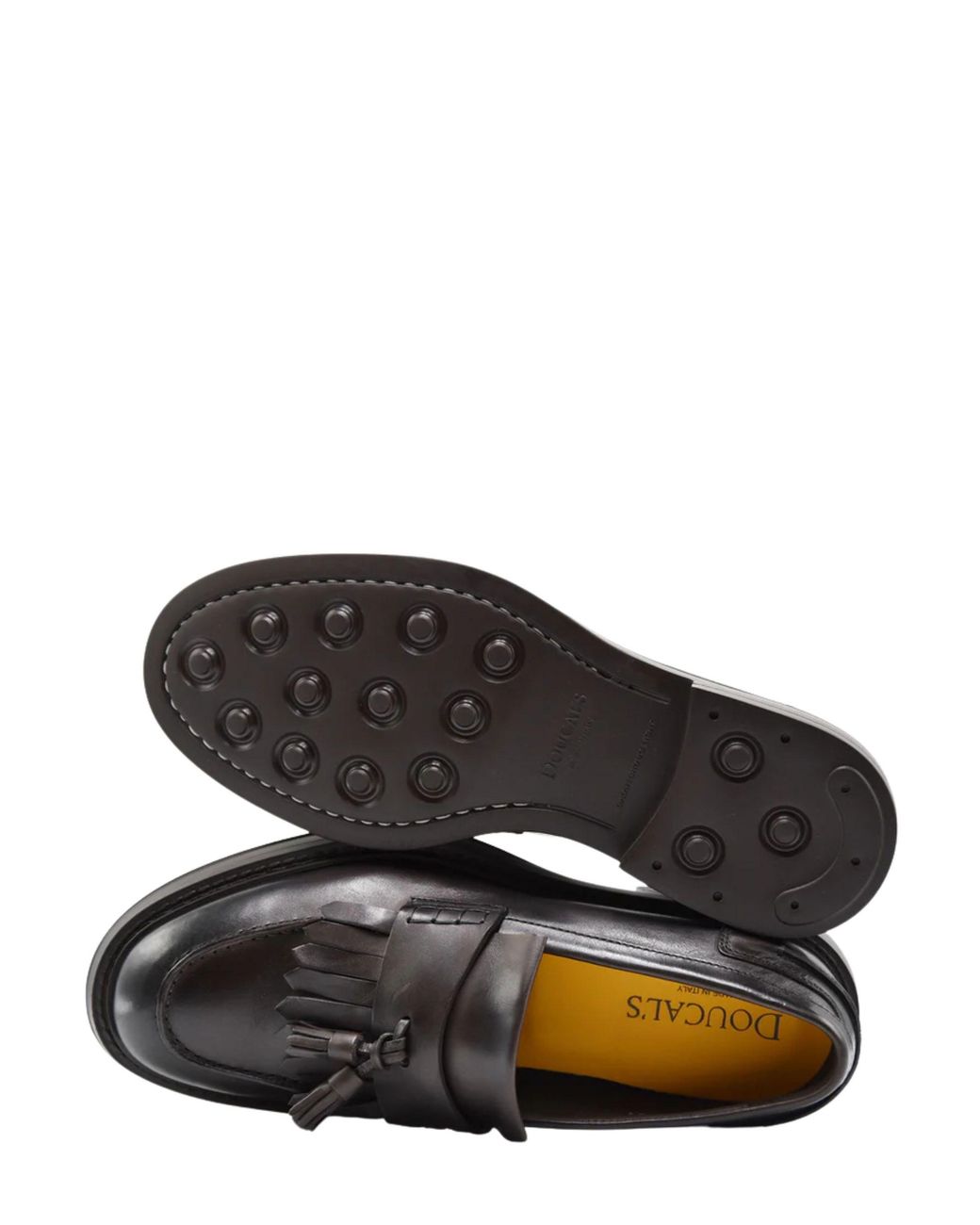 Doucal's Gray Adler Loafers for men