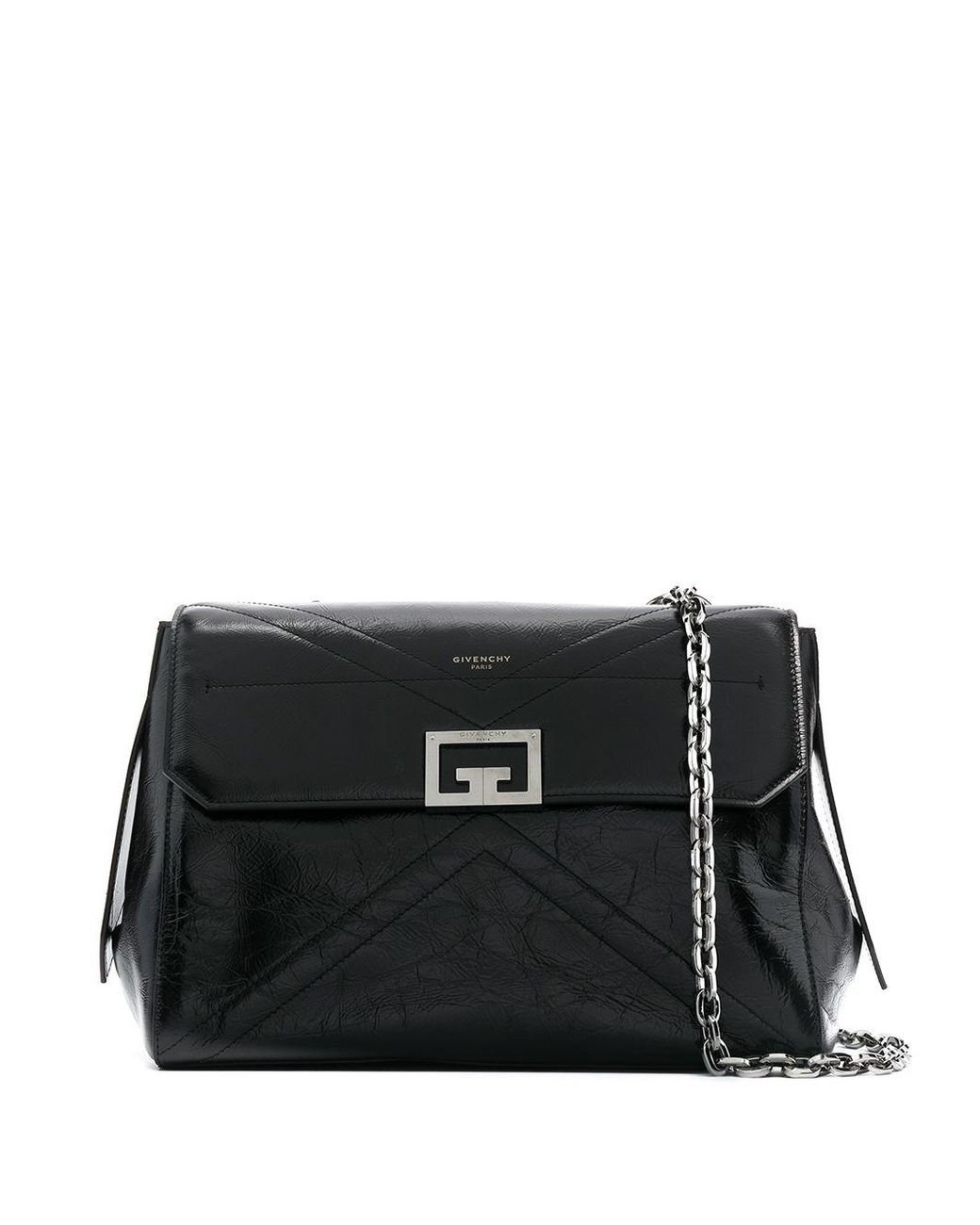Givenchy Id Small Leather Crossbody Bag in Black Lyst