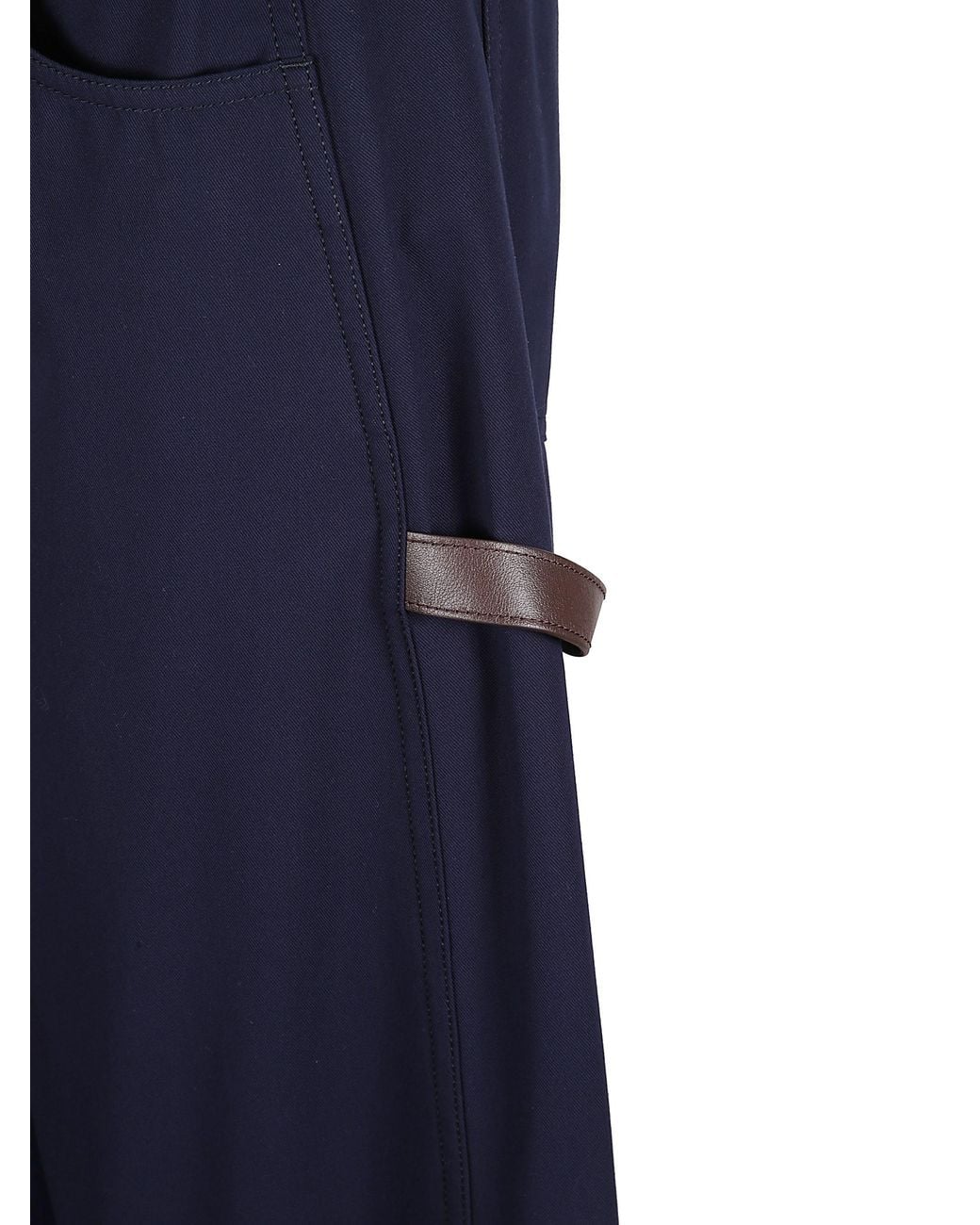 Loewe Blue Carpenter Cotton Trousers for men