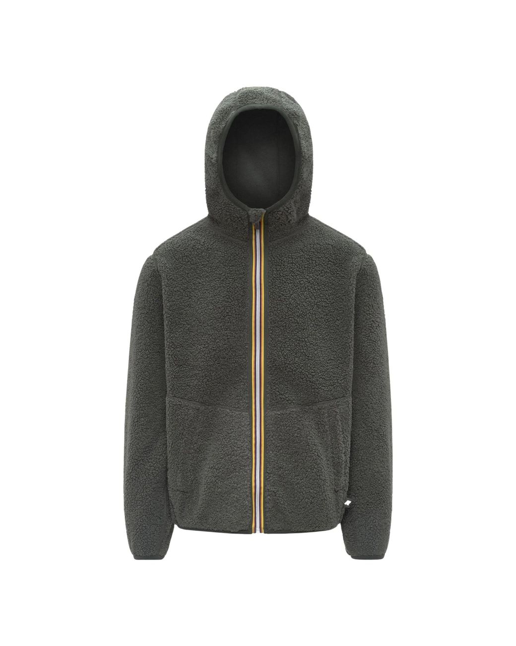 K-Way Gray Jack Sherpa Polar Double Fleece for men