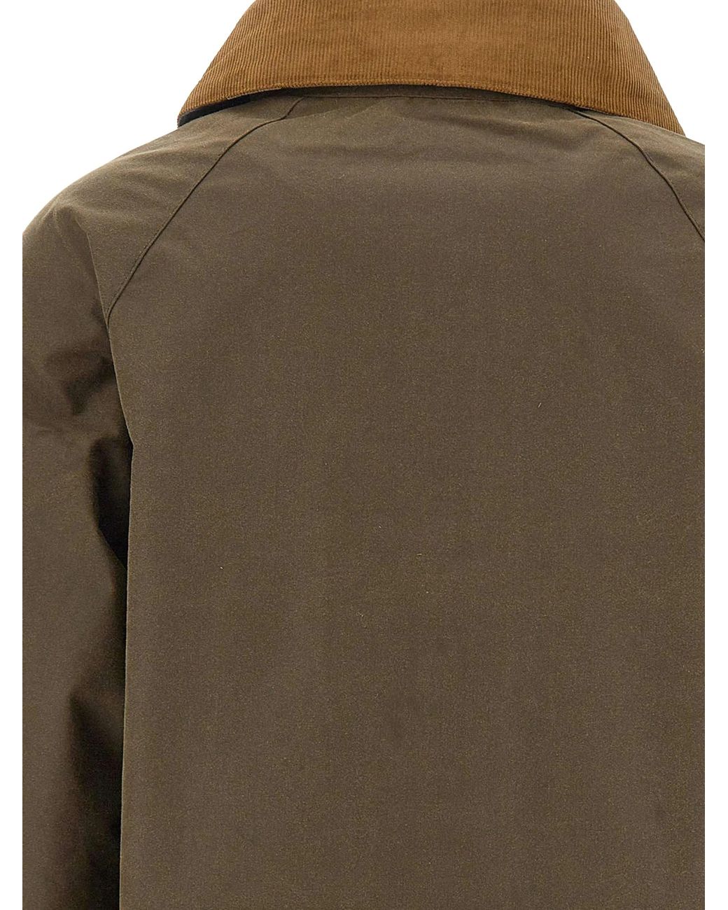 Barbour Green Hazelnut Waxed Cotton Jacket