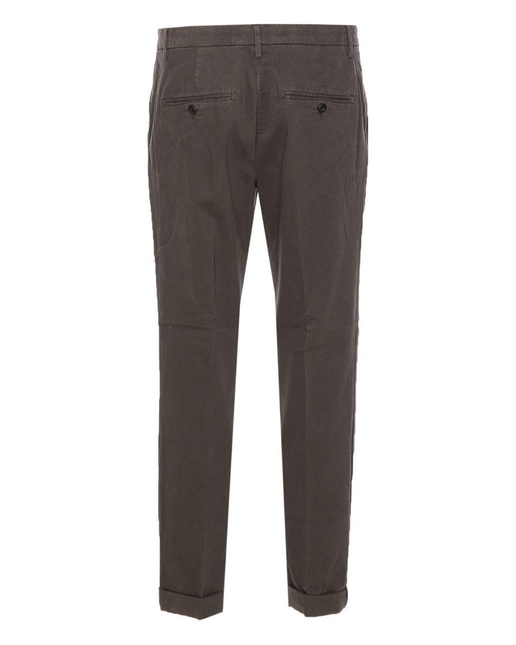 Dondup Gray Gaubert Relax Pants for men