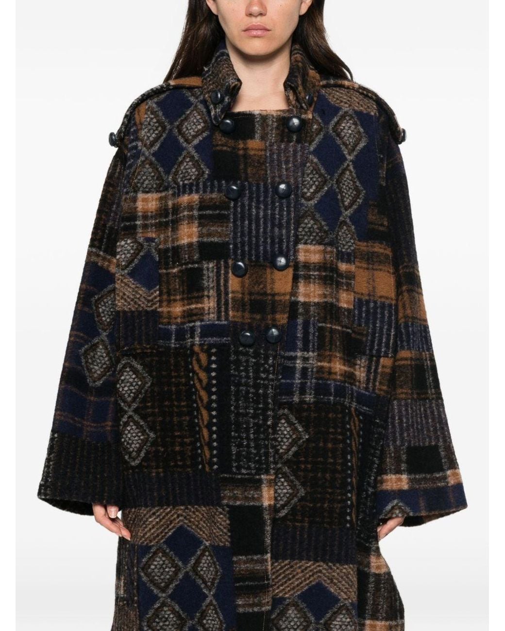 Bye Black Wool Coat