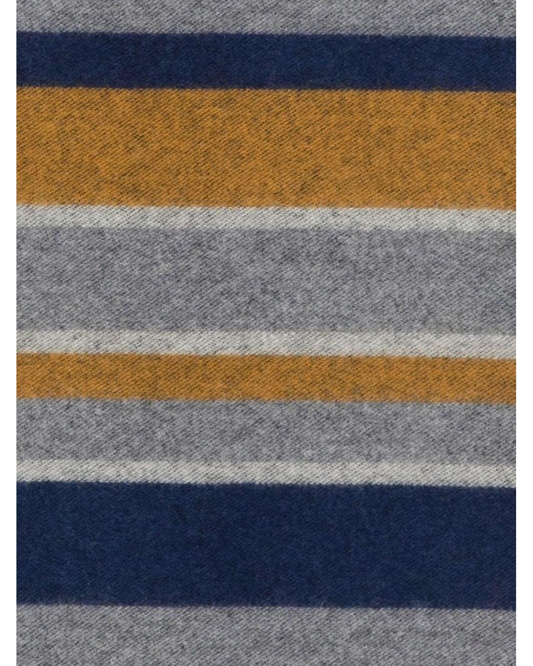 Paul Smith Gray Wool Blend Scarf for men