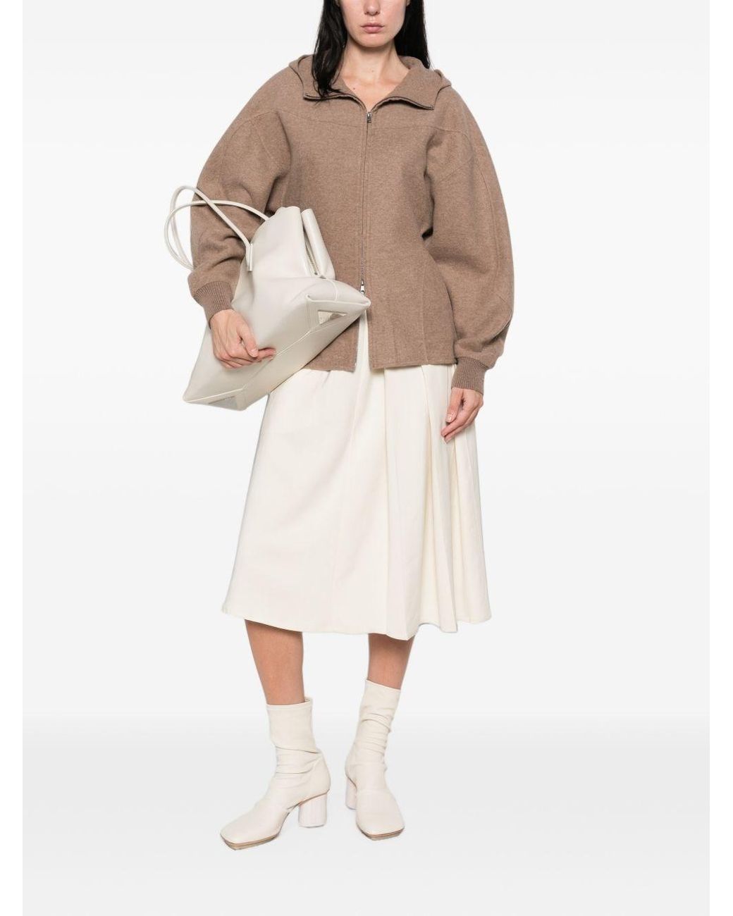 Max Mara Brown Wool Sweatshirt