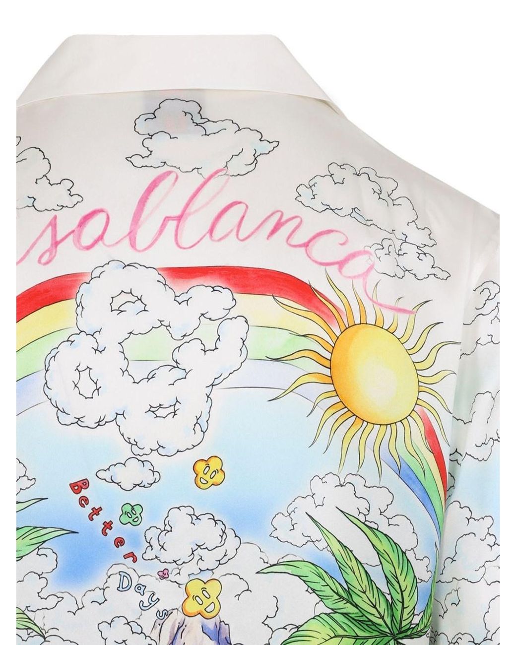 Casablanca White Better Days Shirt for men