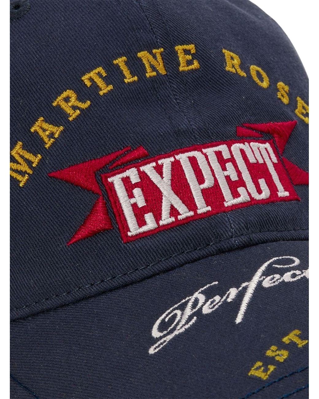 Martine Rose Blue Cap With Logo for men