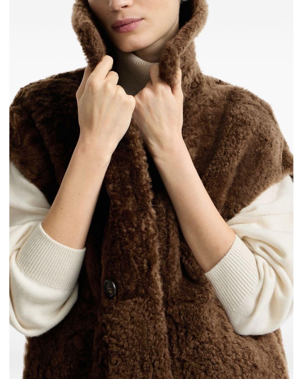 Brunello Cucinelli Brown Reversible Vest